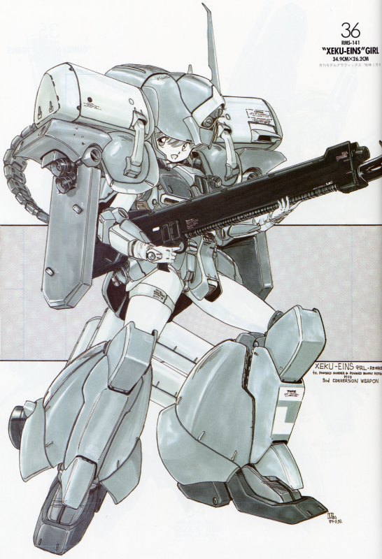 Otaku Gallery  / Art Books / Gundam - Mobile Suit Girls - Mika Akitaka / 035.jpg